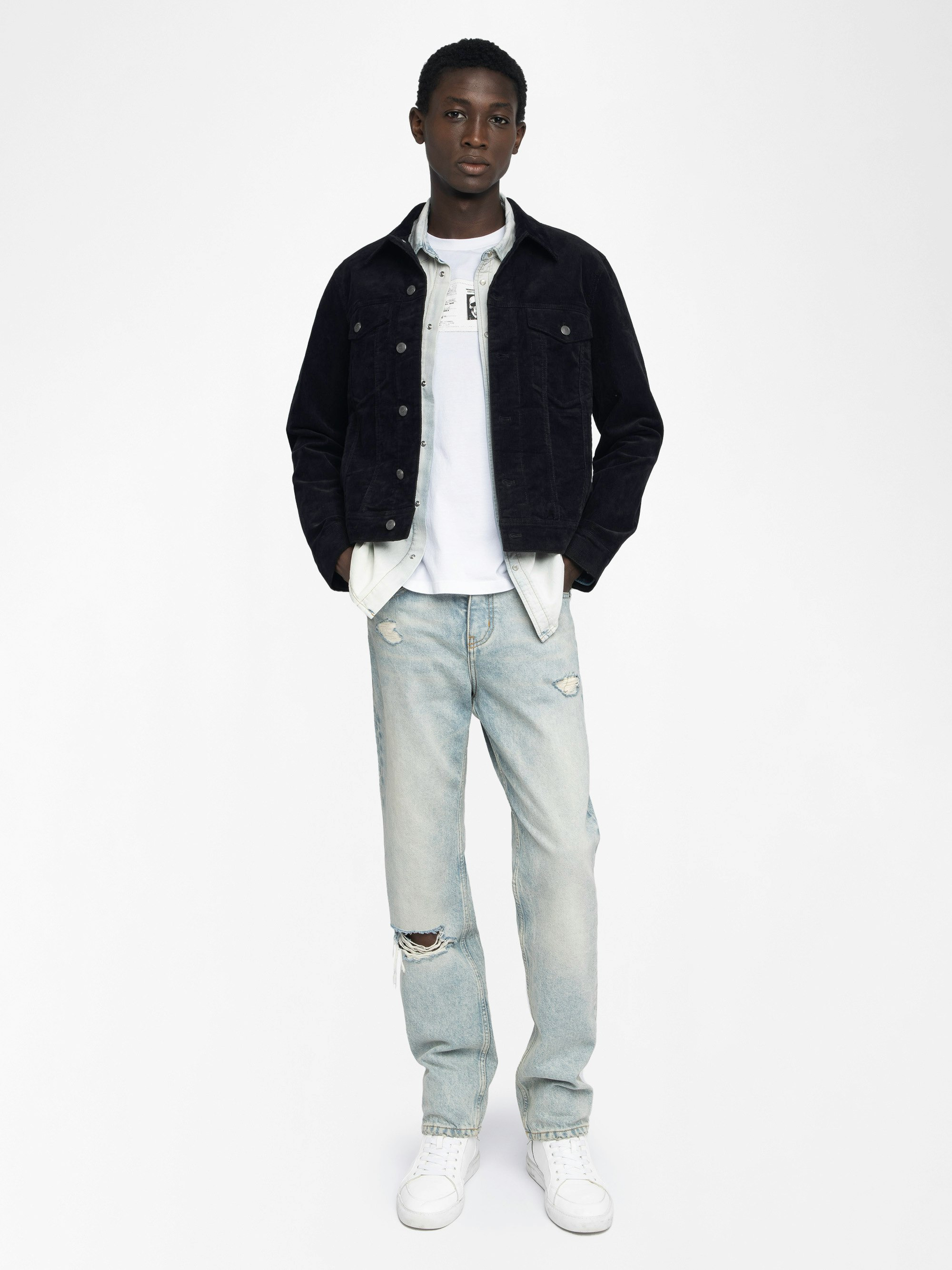 Bases Velvet Jacket - 4