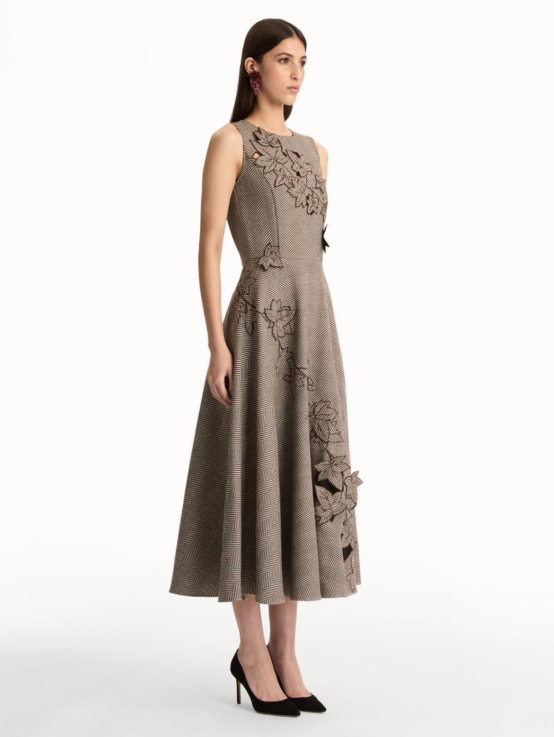 IVY THREADWORK CUTOUT DRESS 4