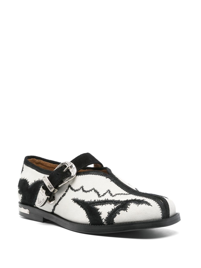 TOGA PULLA suede ballet flats outlook