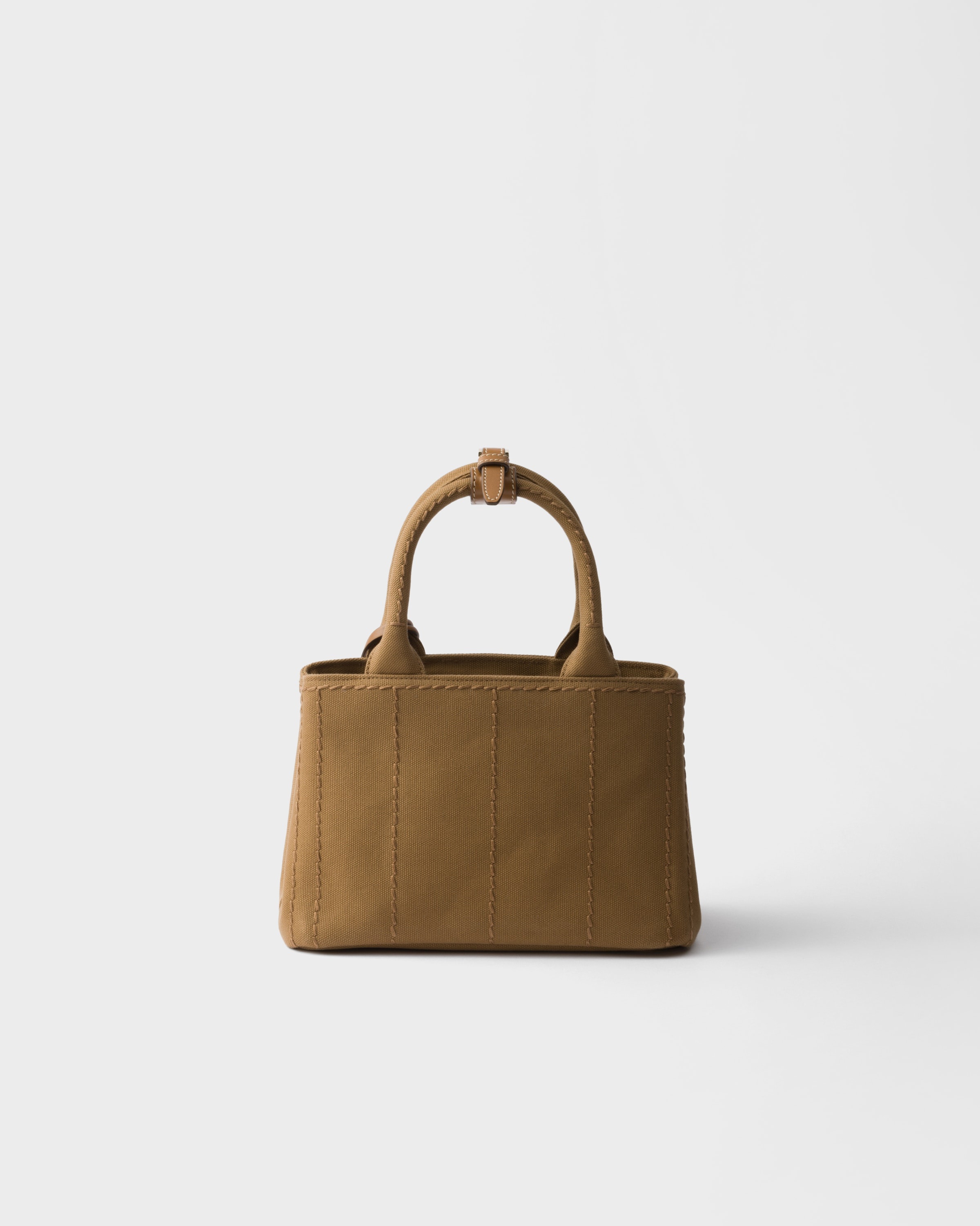 Cotton canvas mini handbag - 4