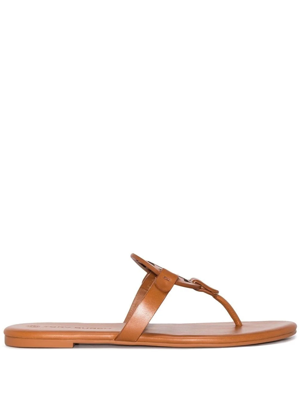 Miller Soft logo leather sandals - 1