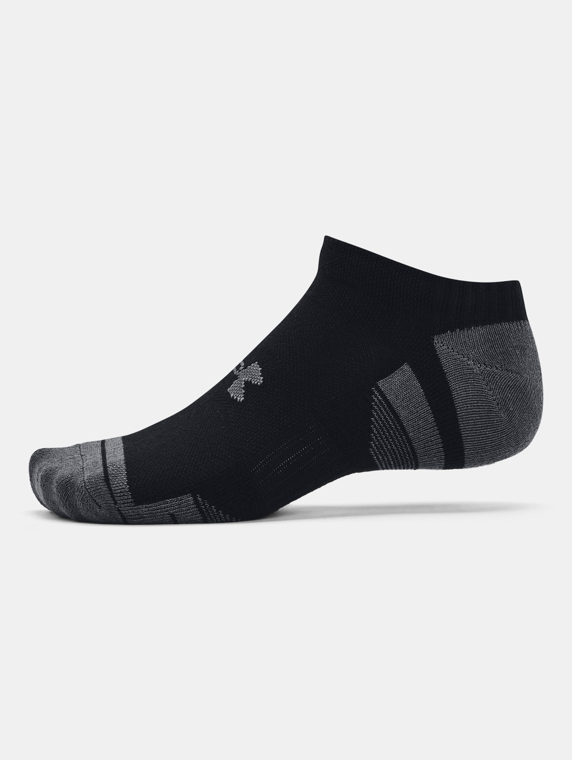 Unisex UA Performance Cotton 3-Pack No Show Socks - 4