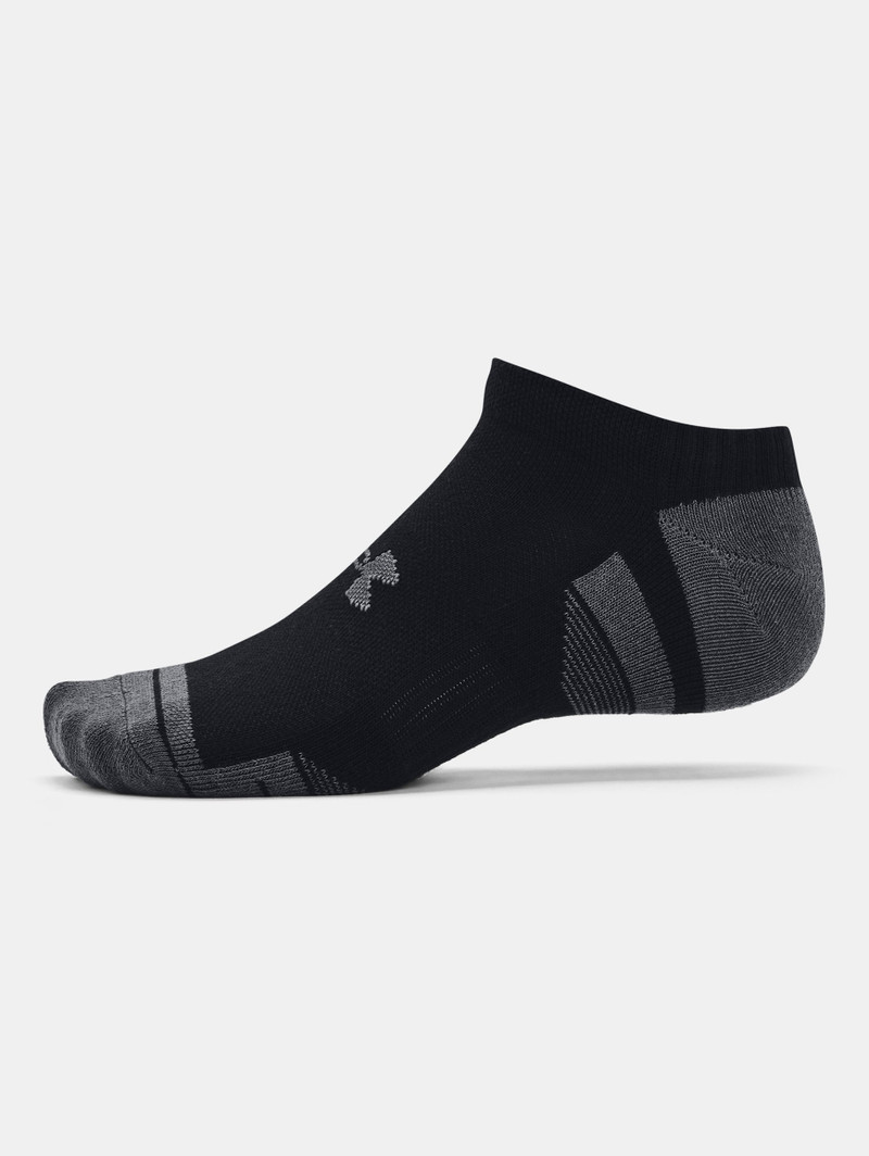 Unisex UA Performance Cotton 3-Pack No Show Socks 4