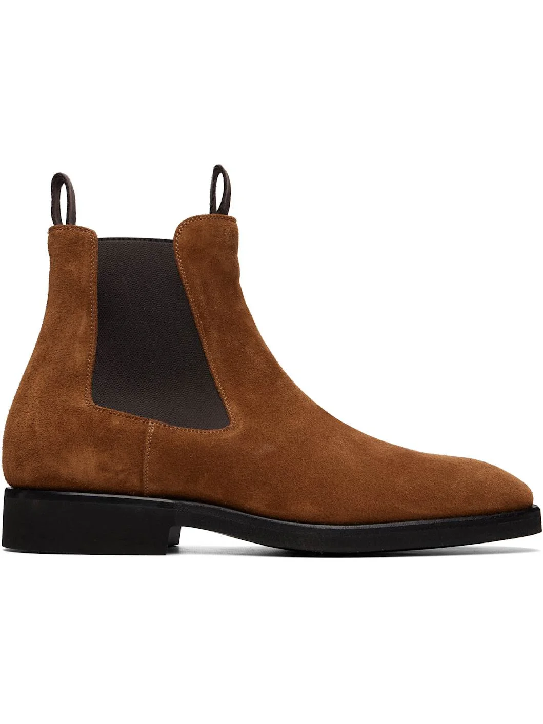Brown Suede Owen Chelsea Boots - 1