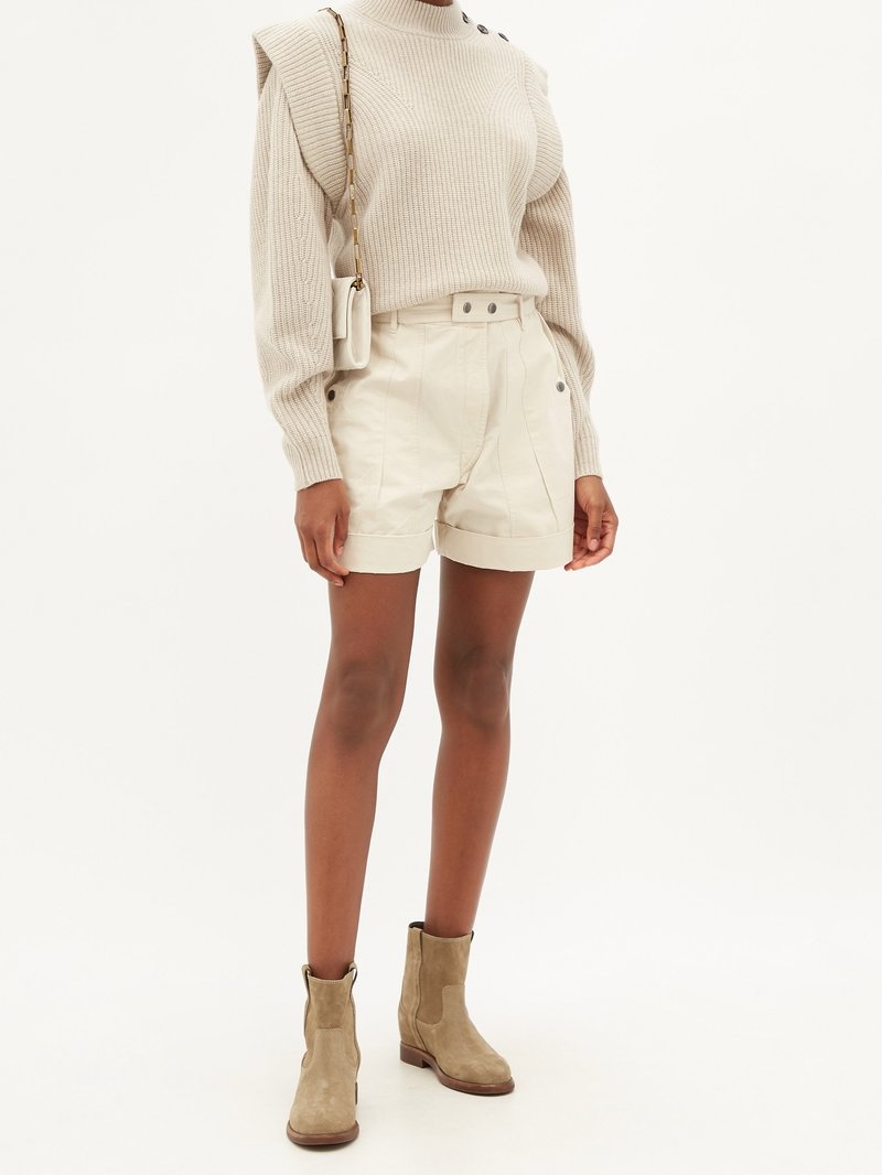 Isabel Marant Susee suede ankle boots matchesfashion REVERSIBLE