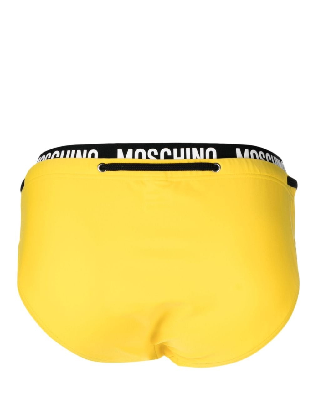 logo-waistband drawstring swim trunks - 2
