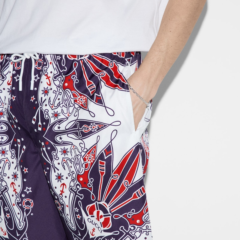 Gucci bandana print swim short 5