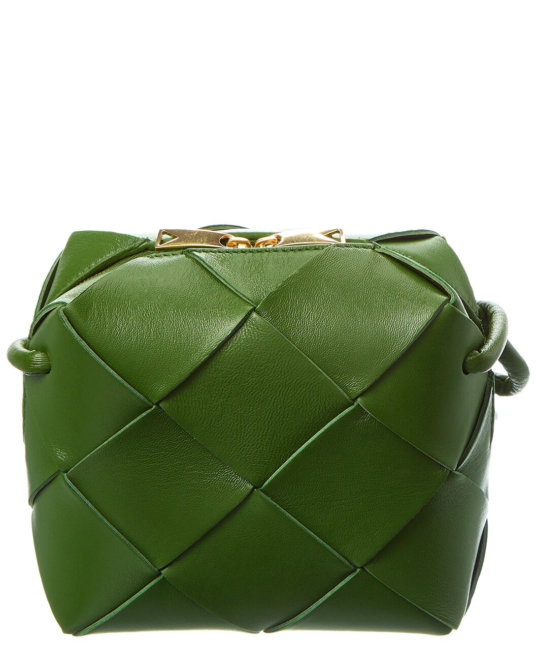 Bottega Veneta Cassette Mini Intrecciato Leather Camera Bag - 2