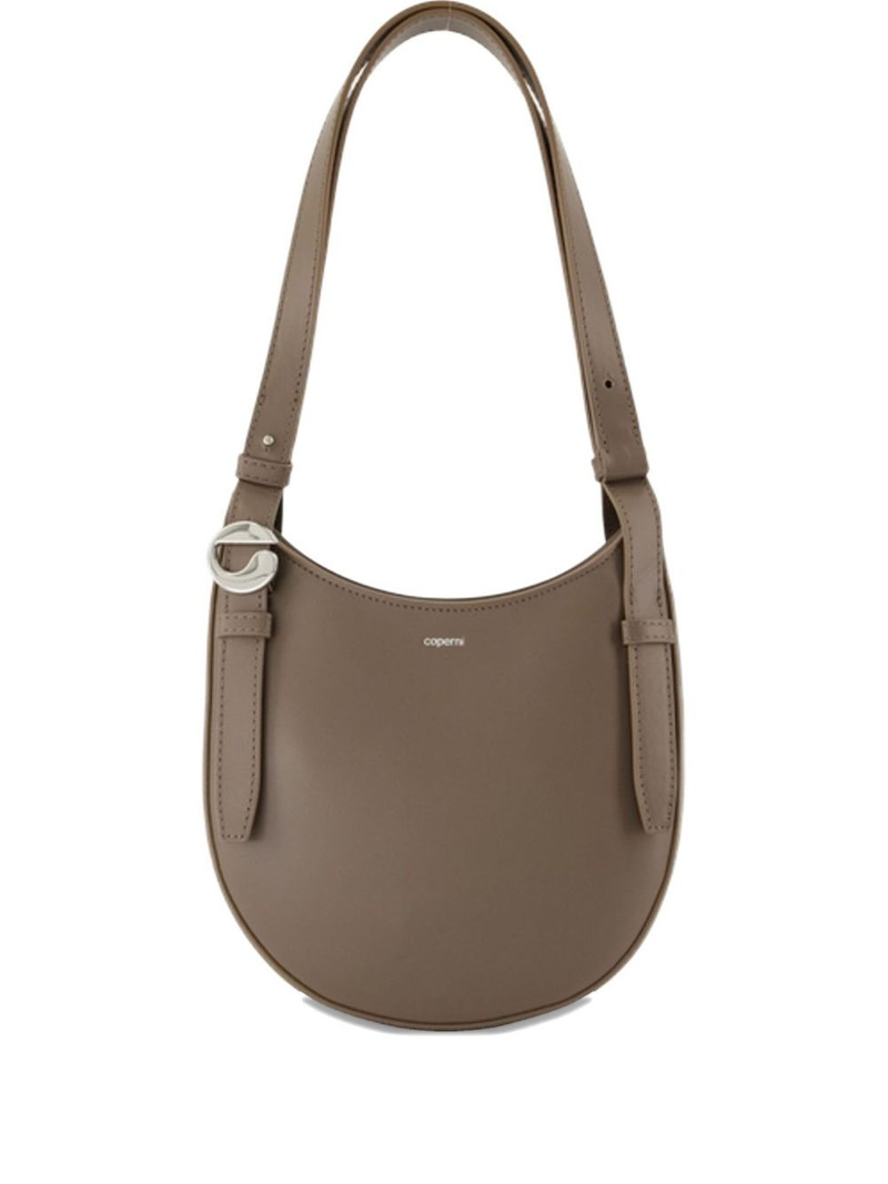 belt-detail half-moon shoulder bag 1