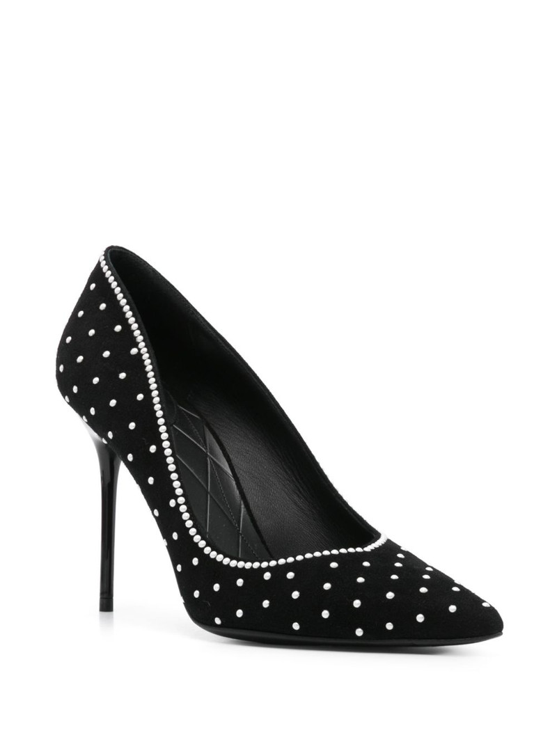 Balmain 100mm bead-embellished pumps outlook