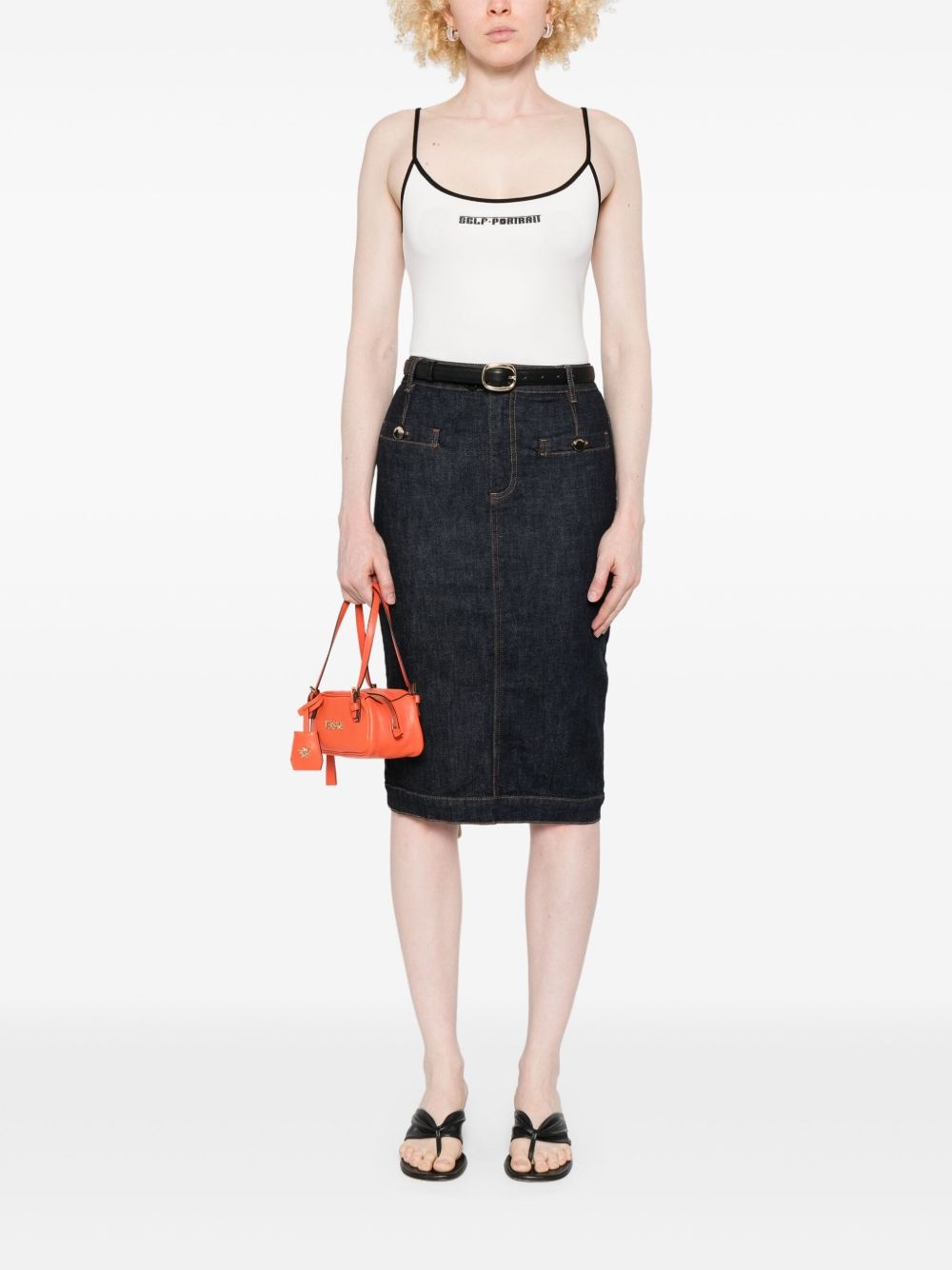 denim skirt - 2