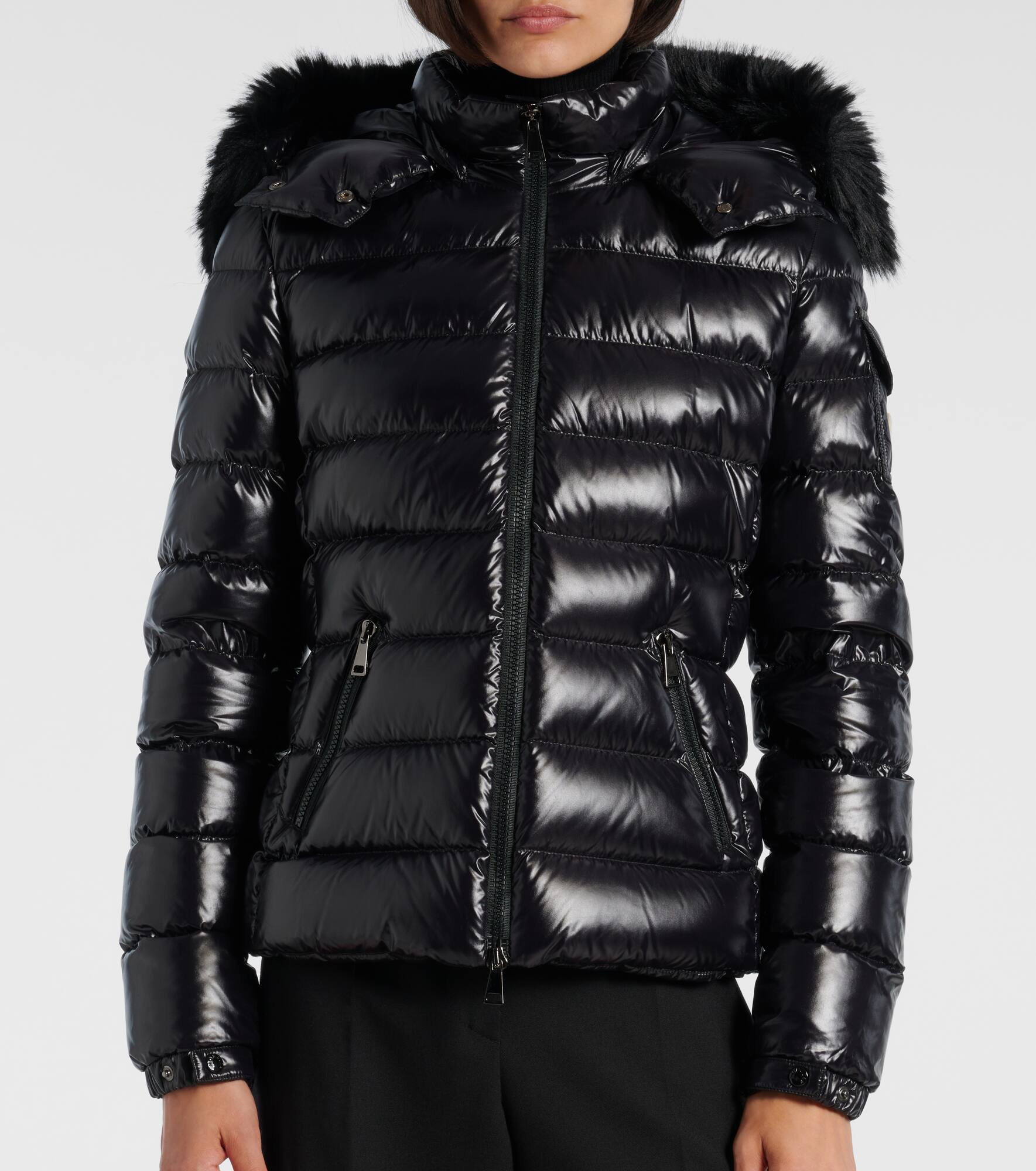 Badyf faux fur-trimmed down jacket - 6