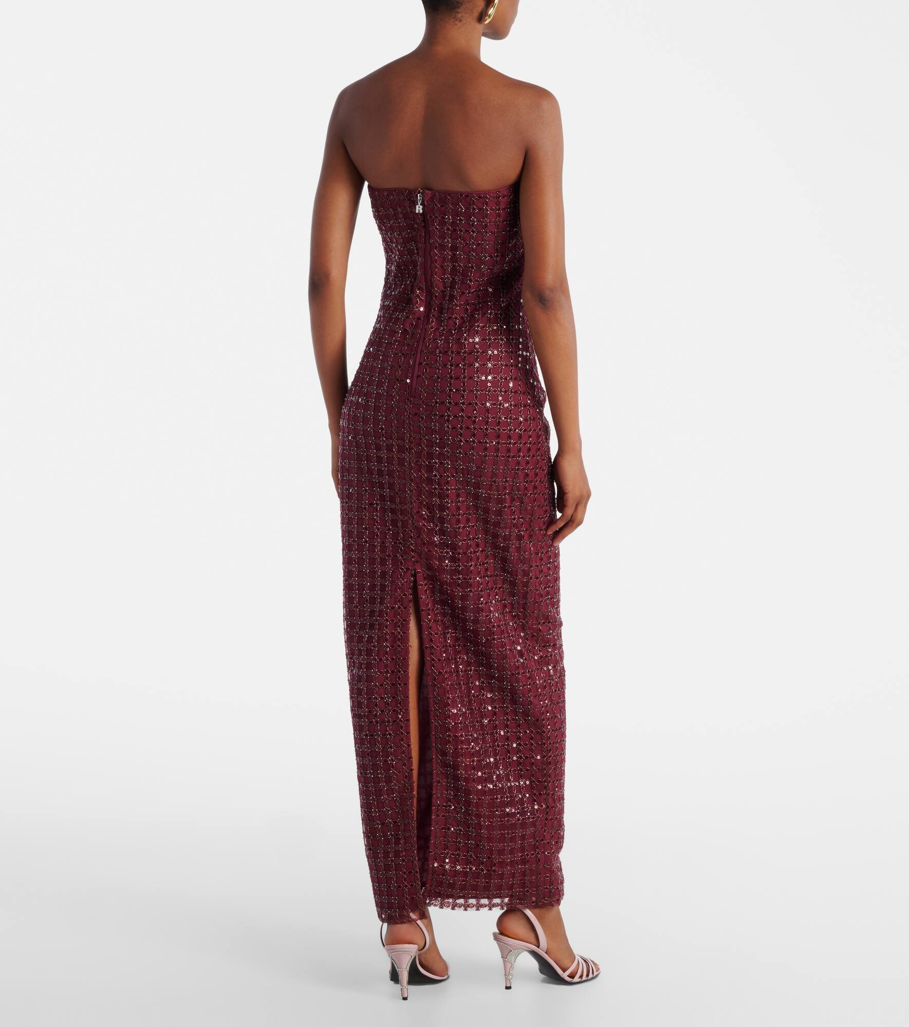 Beaded maxi dress - 3