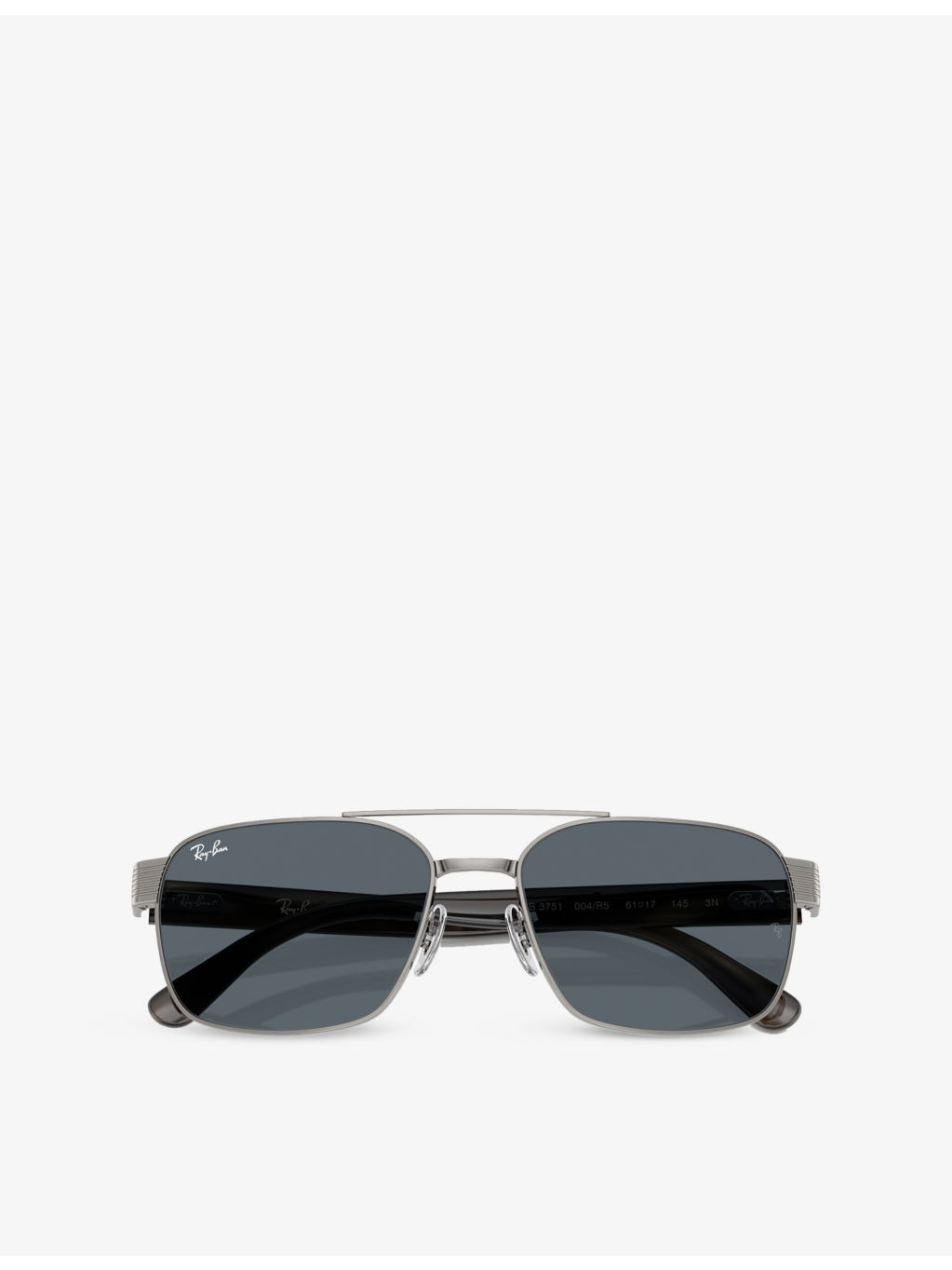 RB3751 Square-Frame Metal Sunglasses - 5