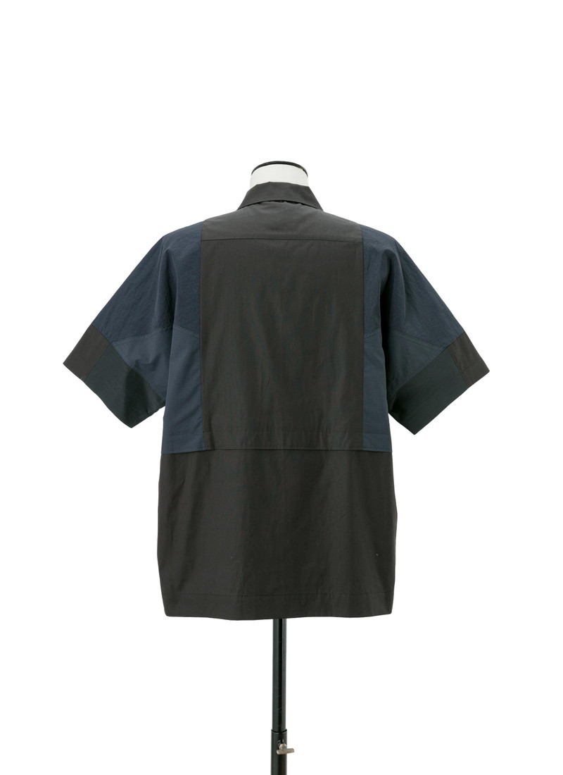 Poplin x Taslan nylon shirt 4