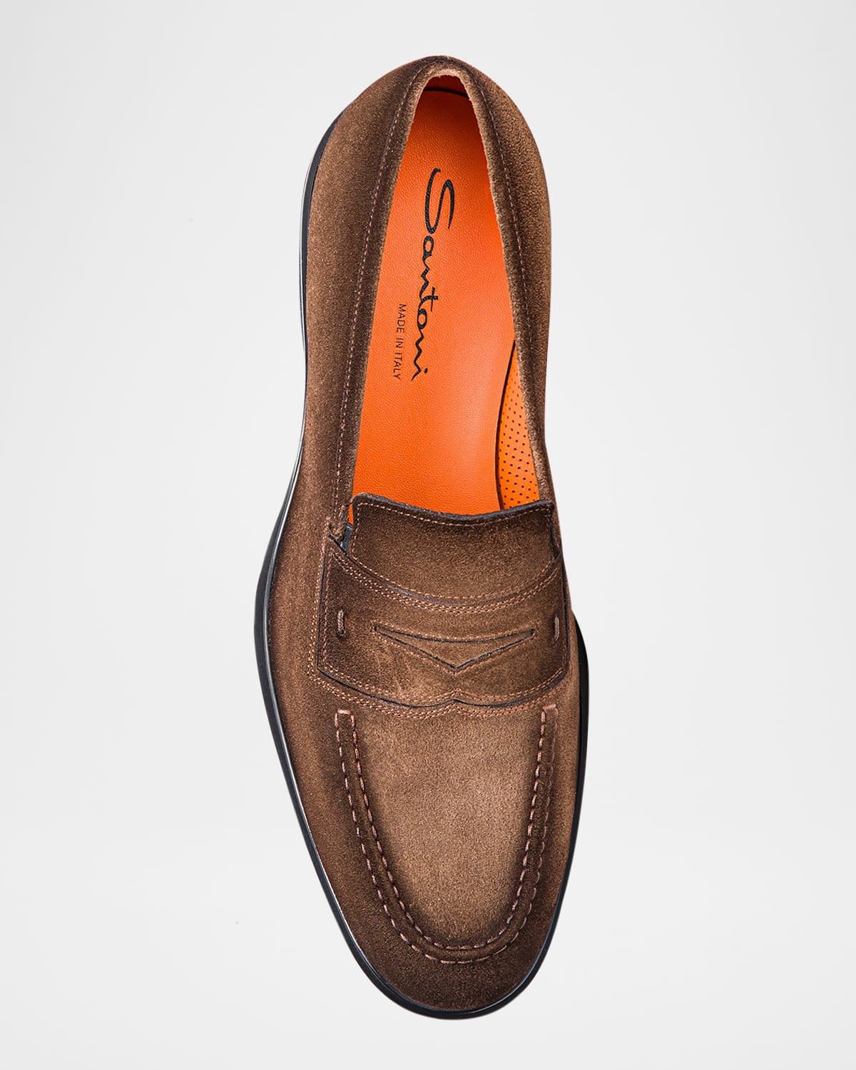 Men's Easy Suede Penny Loafers - 4