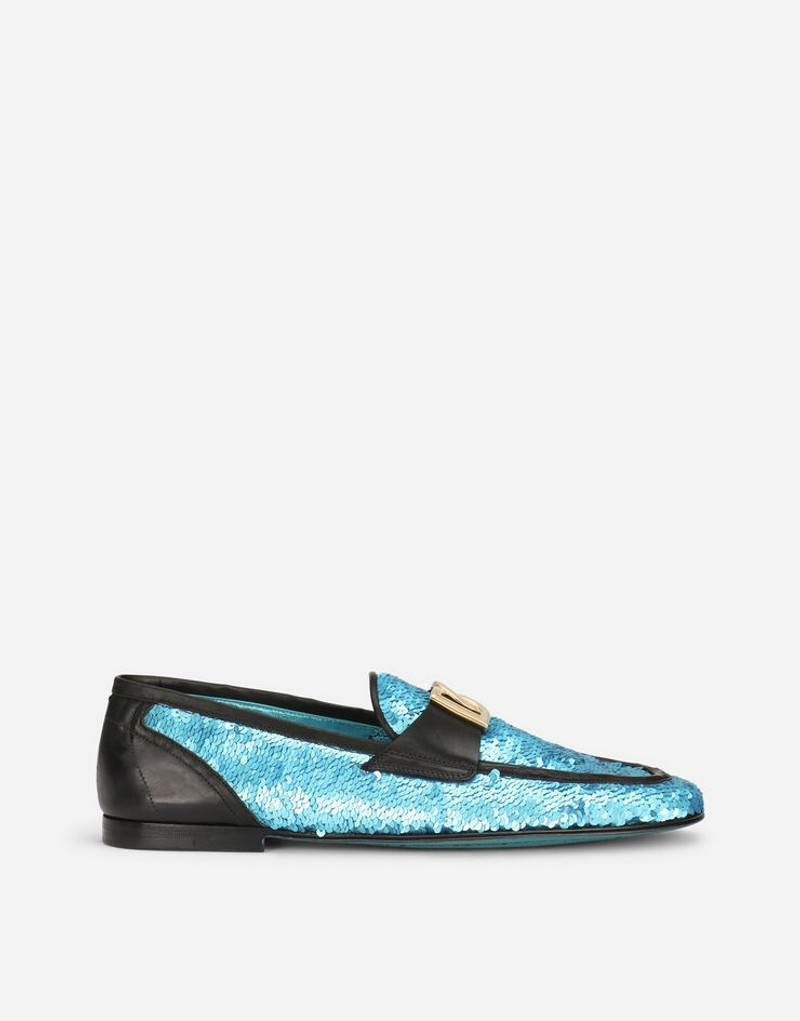 Sequined slippers 1