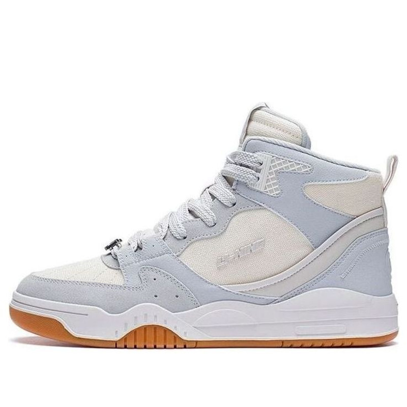Li-Ning 달 백색 높은 '회색 백색' AGCS249-1 - 1
