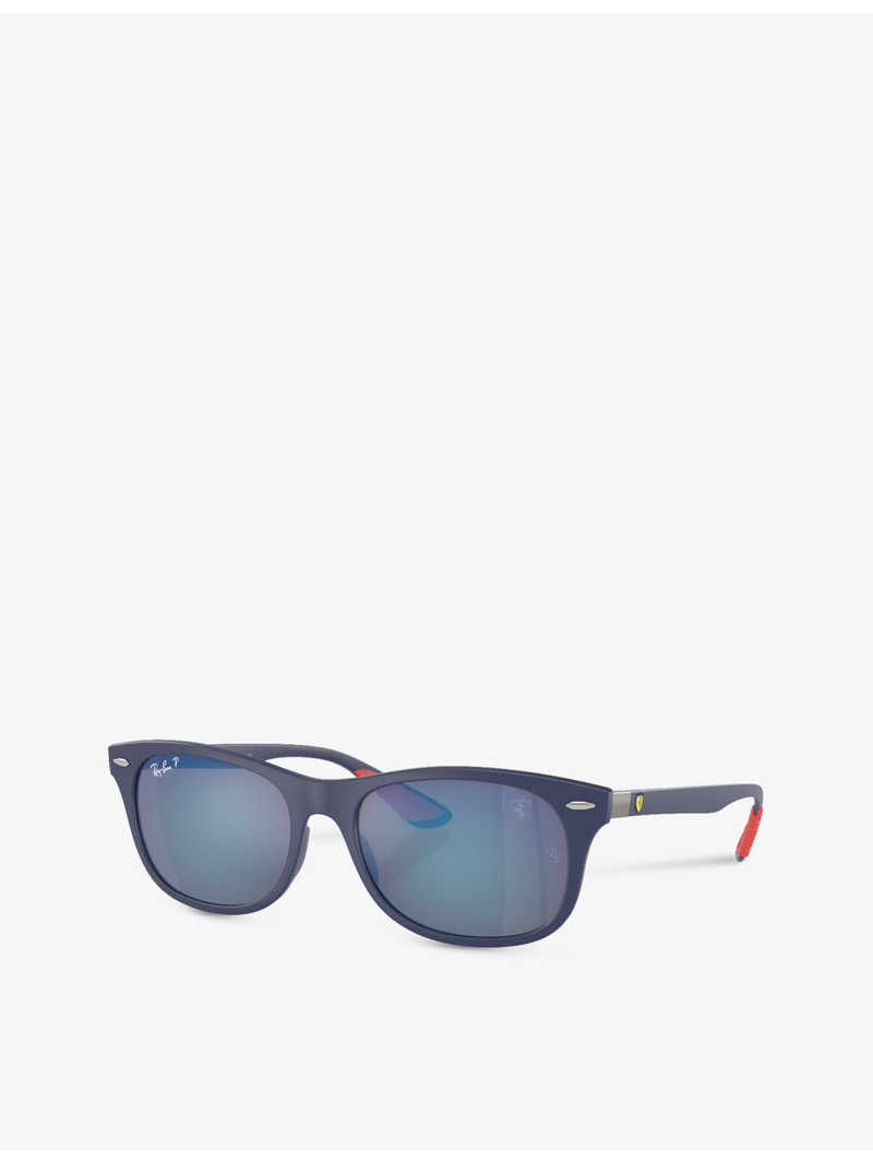 Ray-Ban RB4607M Scuderia Ferrari collection square-frame acetate sunglasses outlook