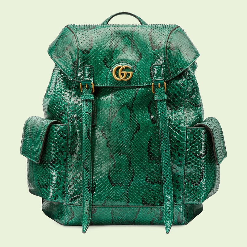Python backpack with Double G 1