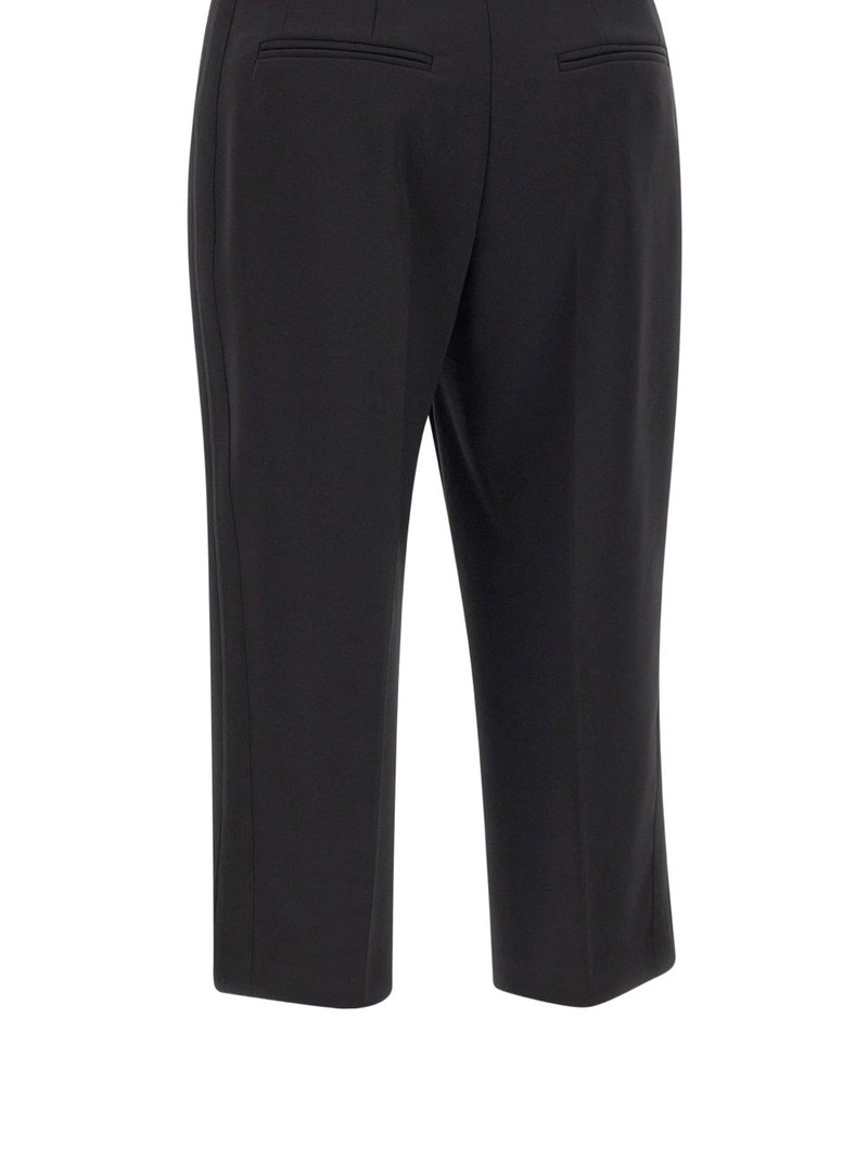 satin-bands tailored cropped trousers 6