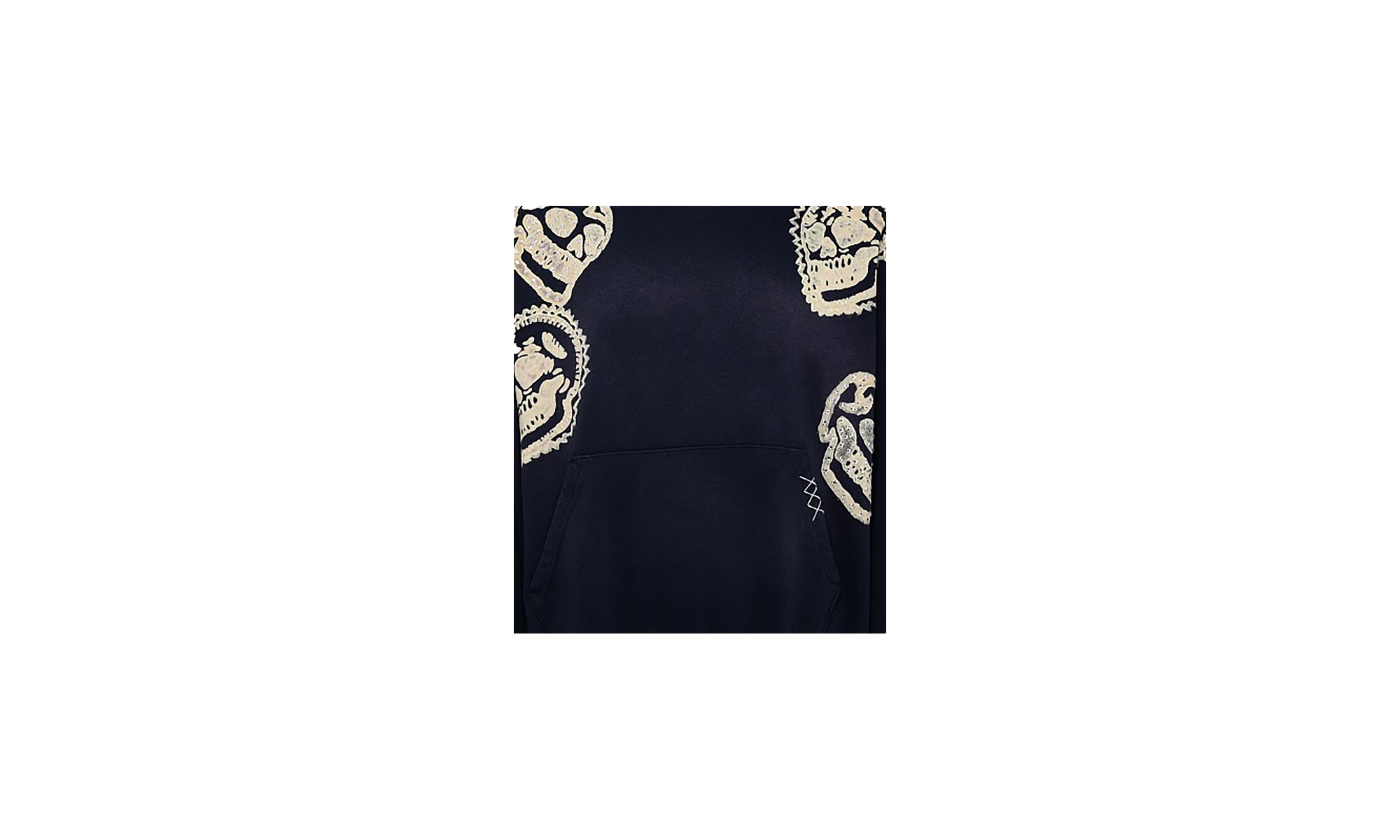 Skulled Hoodie "Black Plum" - 2