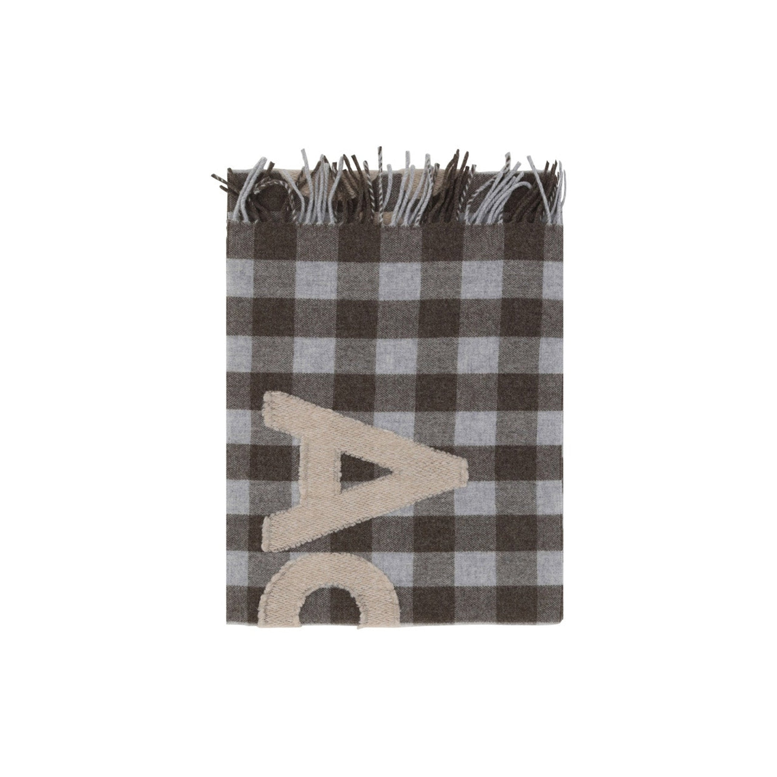CHECK LOGO SCARF - 3