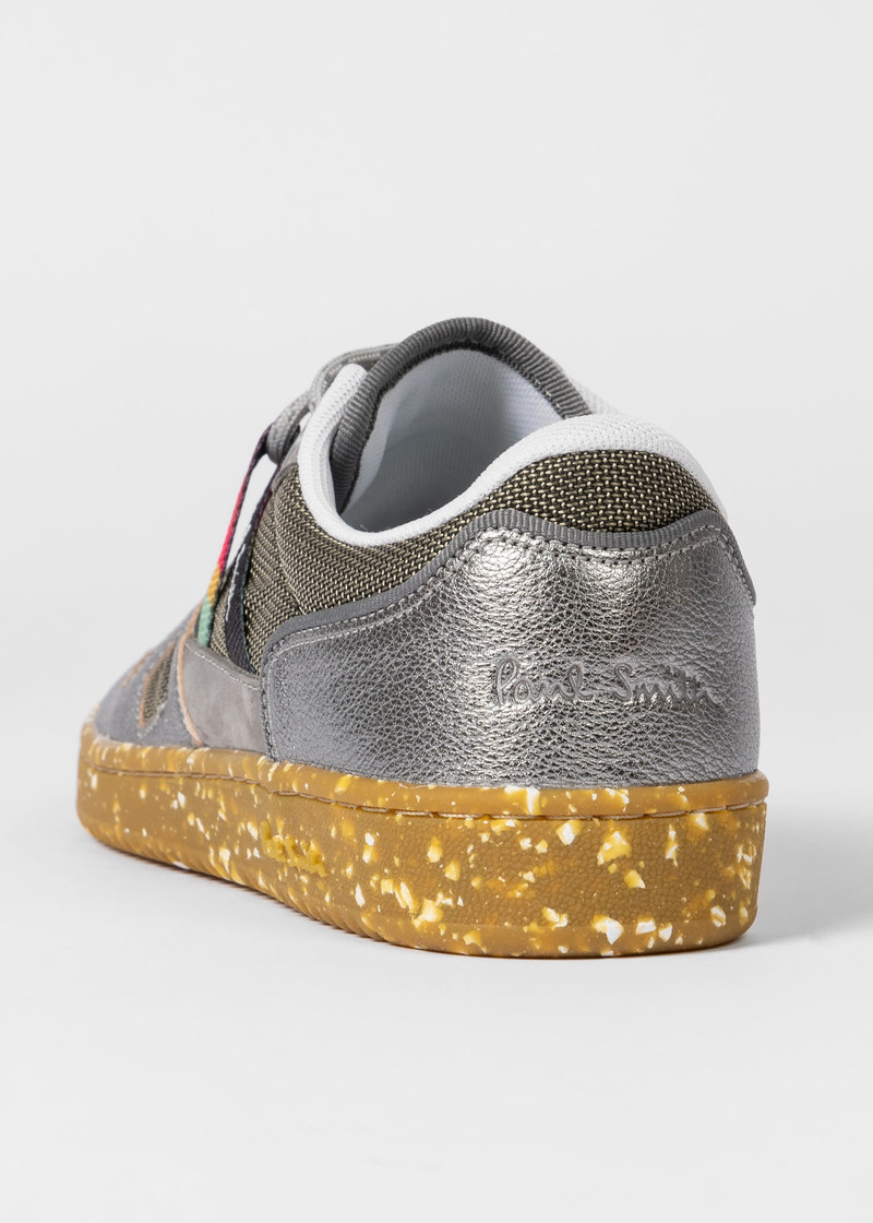 Silver 'Damia' Trainers 4