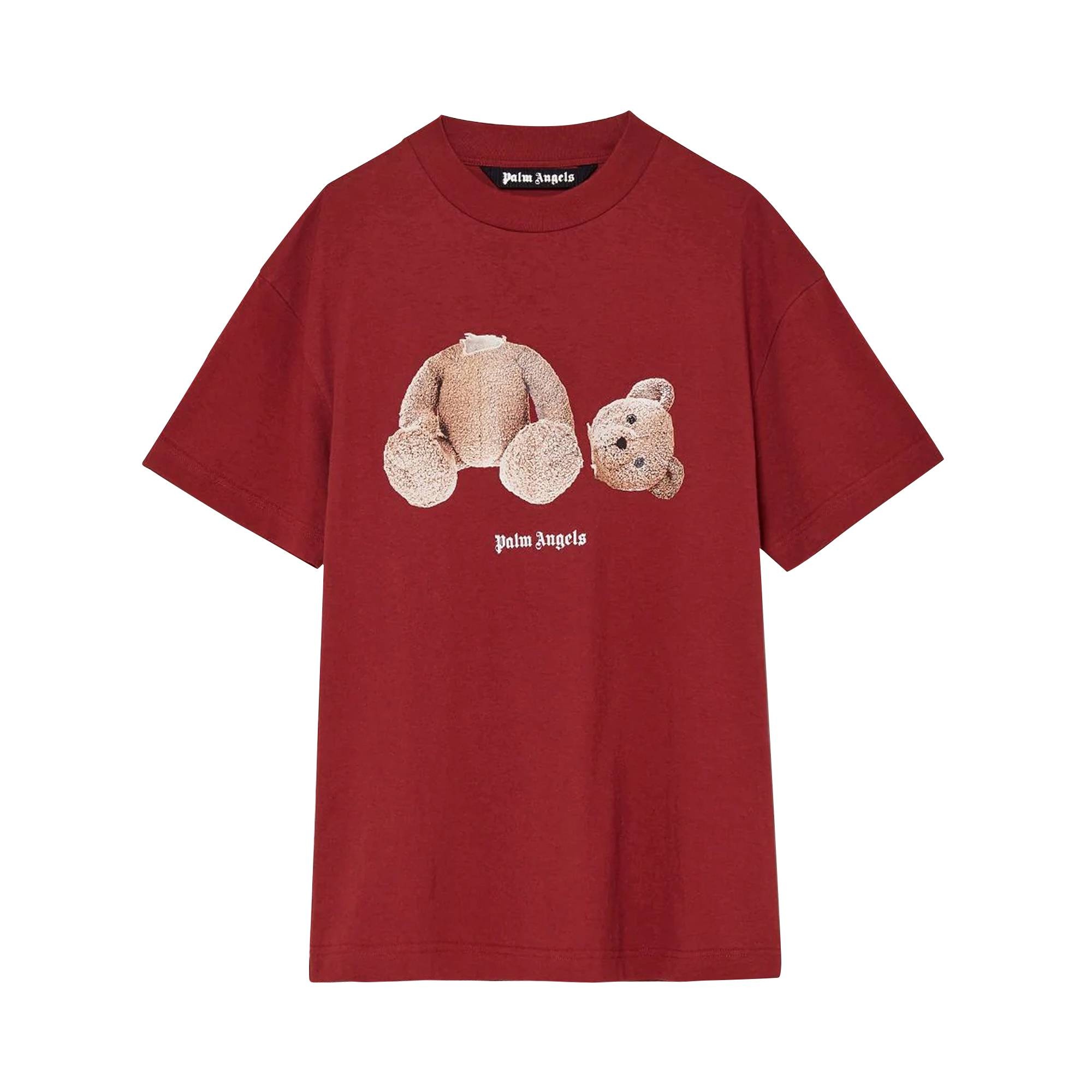 Palm Angels Bear Classic Tee 'Syrah Brown' - 1