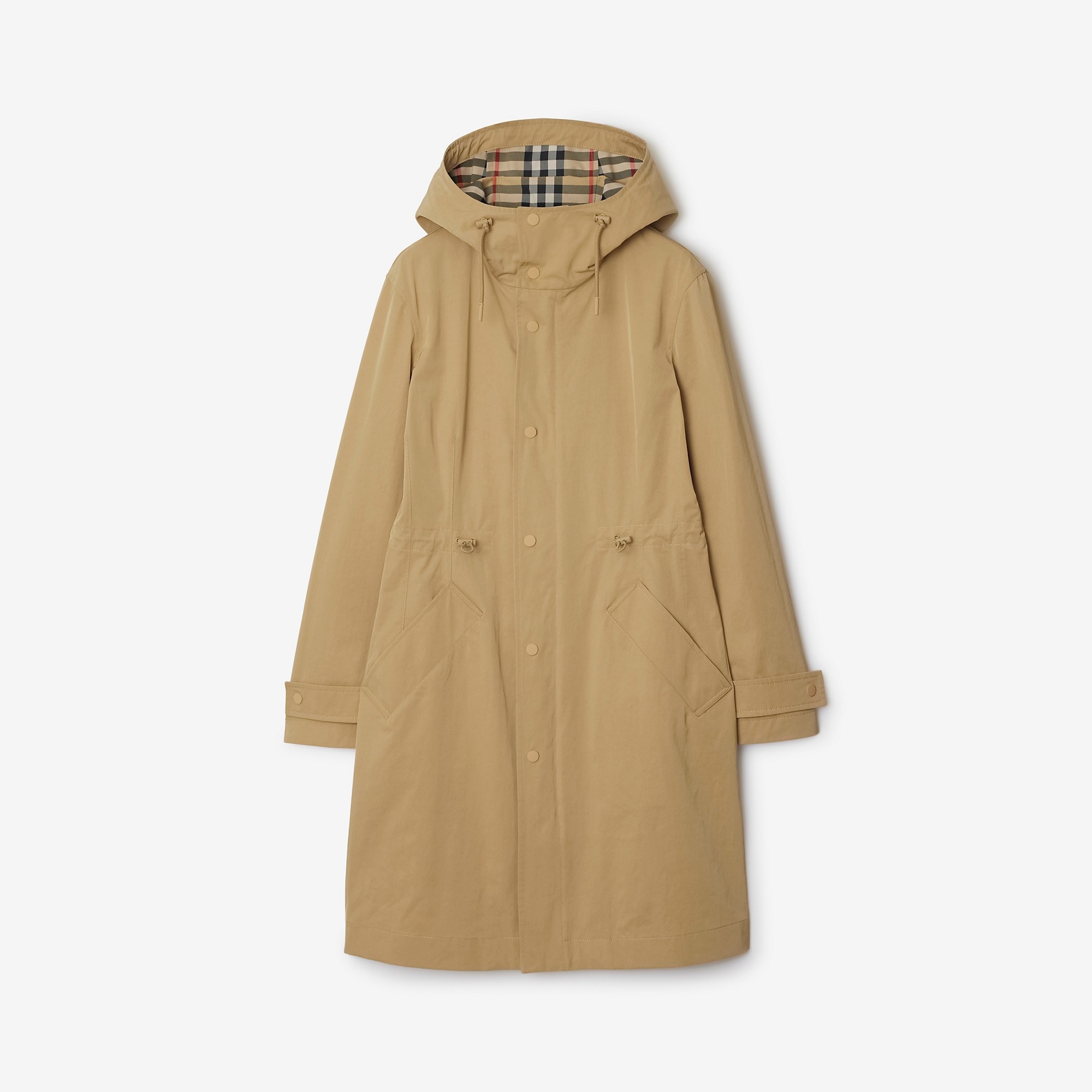 Nylon Cotton Parka - 1