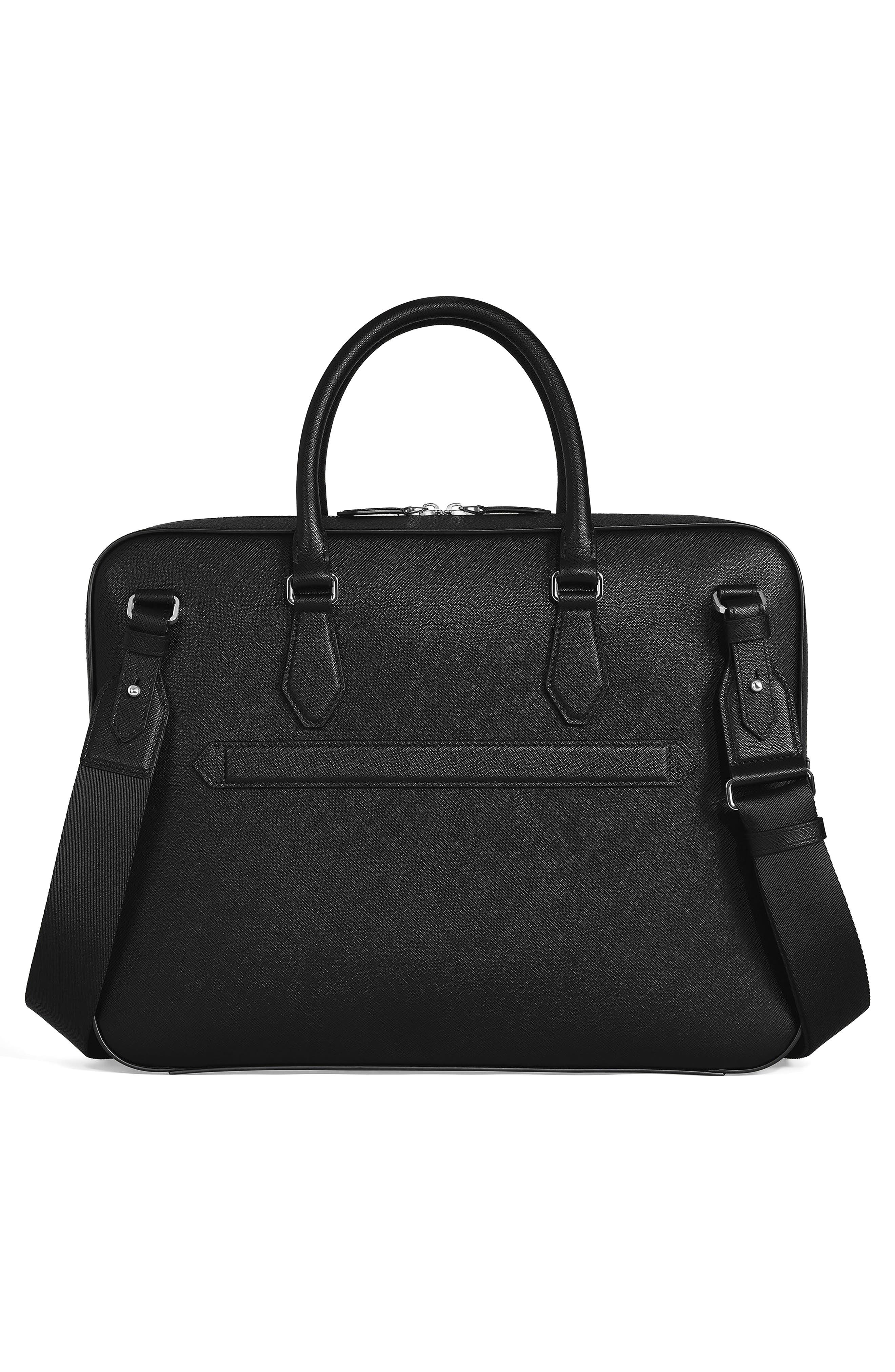 Montblanc Sartorial Medium Leather Document Case in Black at Nordstrom - 2