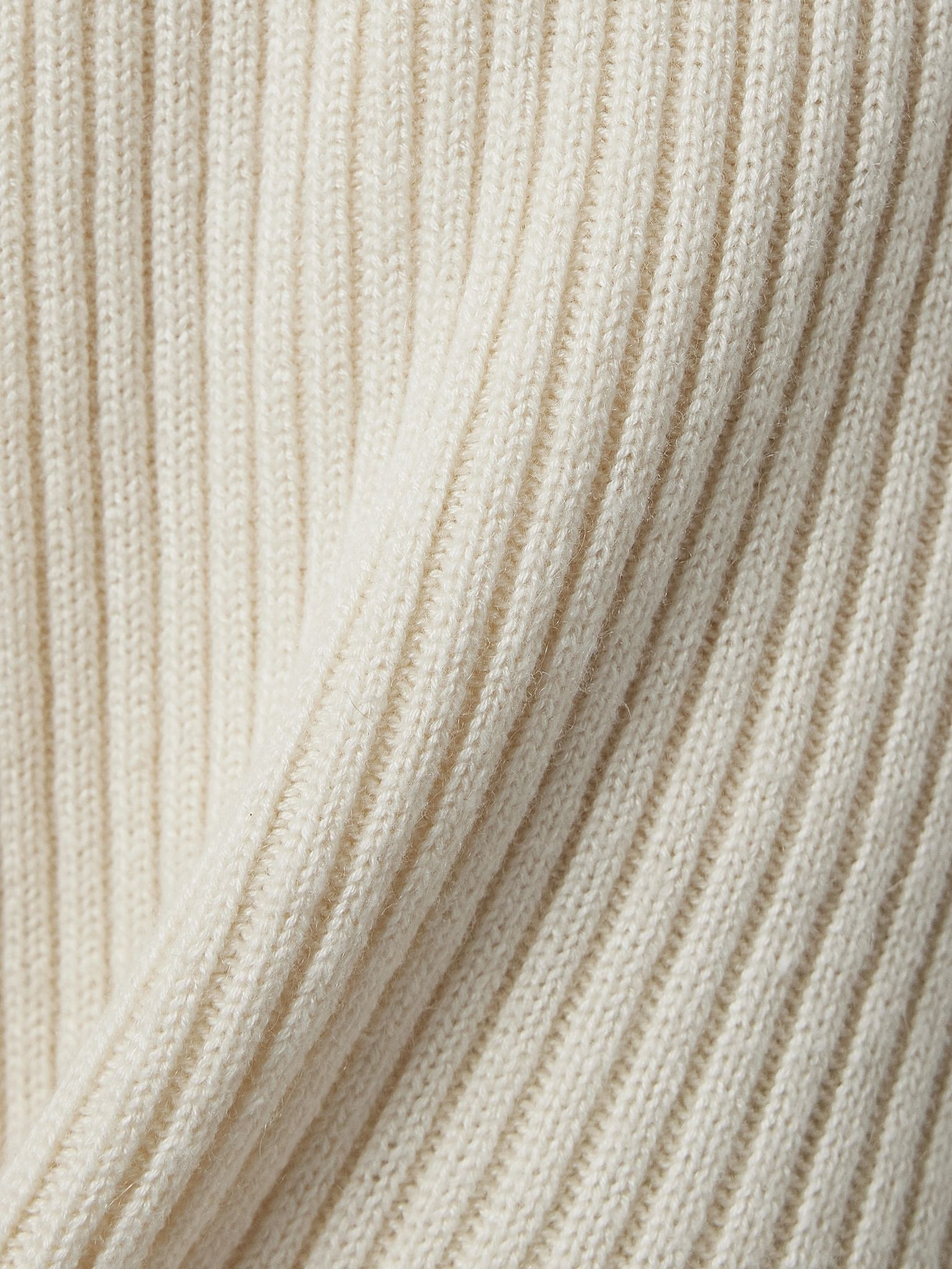 Ribbed silk and cashmere-blend tapered track pants Cream - 5