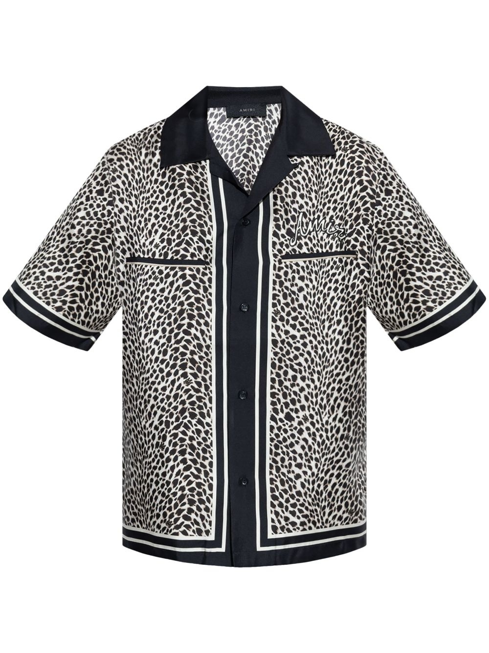 Leopard bowling shirt - 1