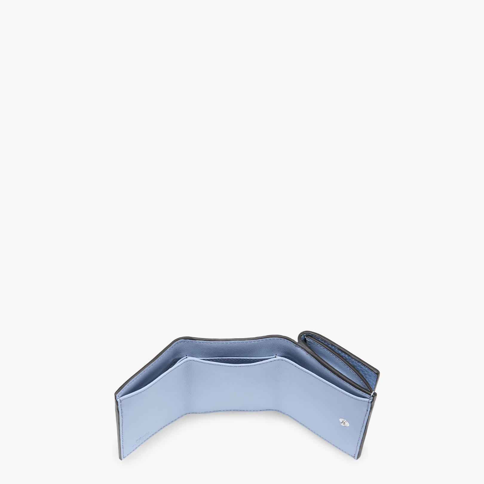 Light blue leather wallet - 4
