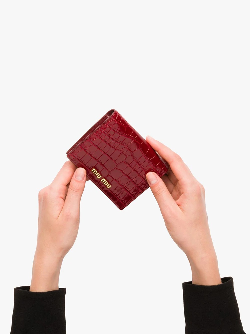 crocodile-effect wallet - 5