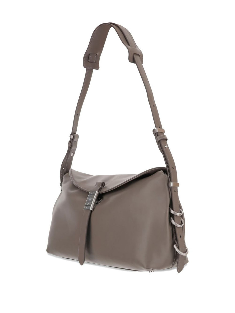 flap-closure leather shoulder bag 3