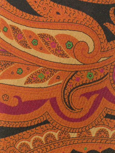 Etro paisley print tie outlook