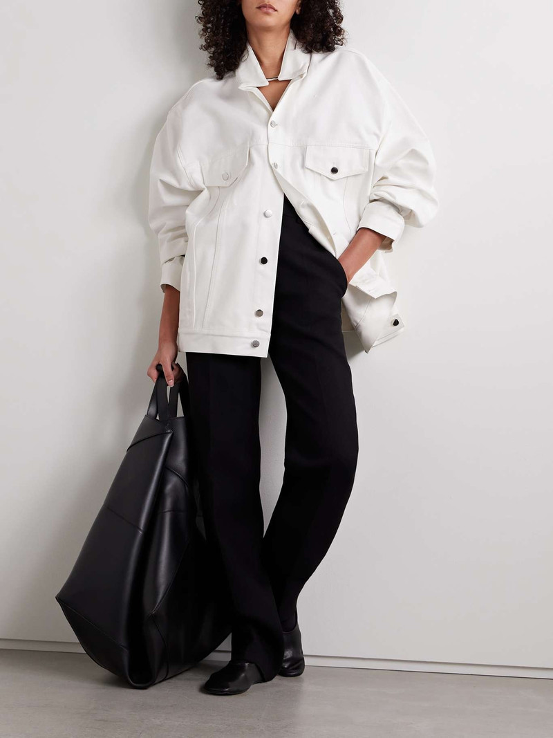 MARIE ADAM-LEENAERDT Oversized denim jacket outlook
