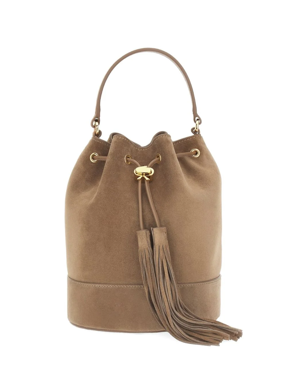 Sienna tassel-detail bucket bag - 1
