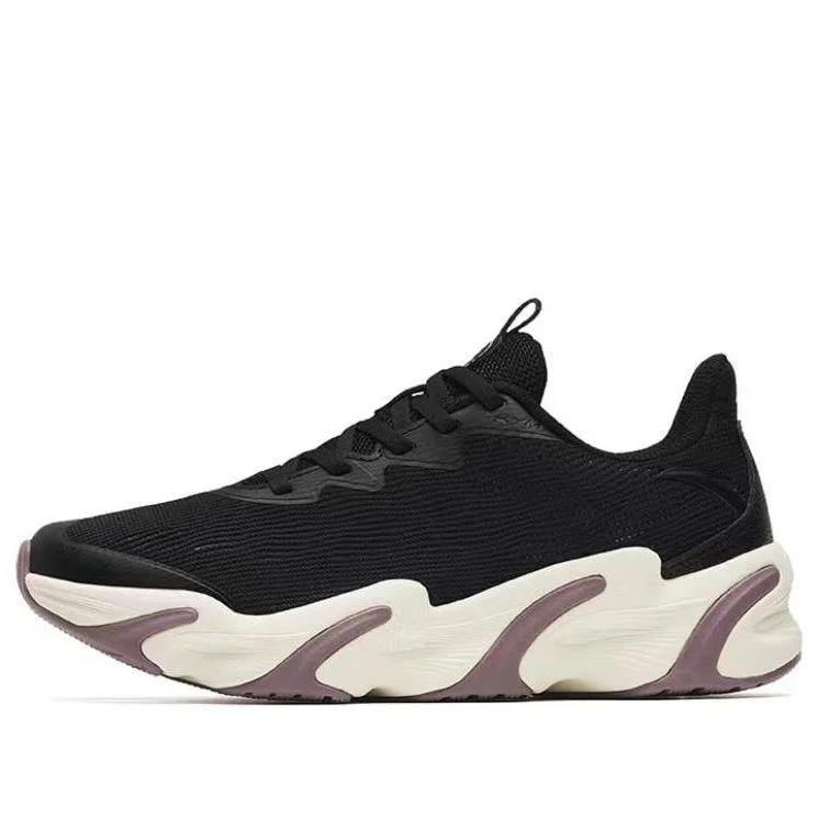 (WMNS) ANTA Nonstop Running 'Black Purple White' 122245523-4 - 1