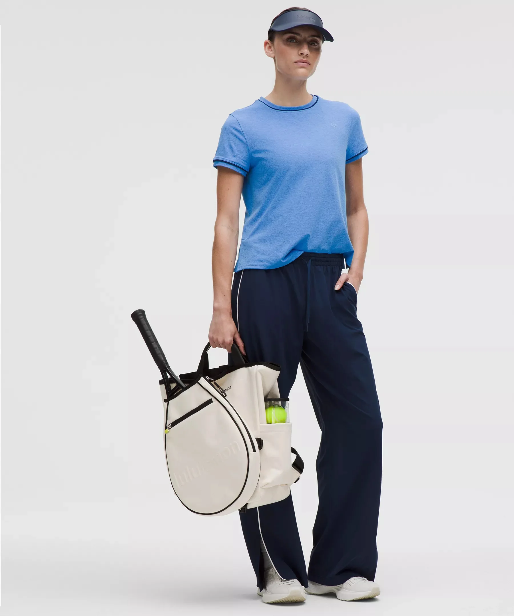 Crewneck Tennis Short-Sleeve Shirt - 1