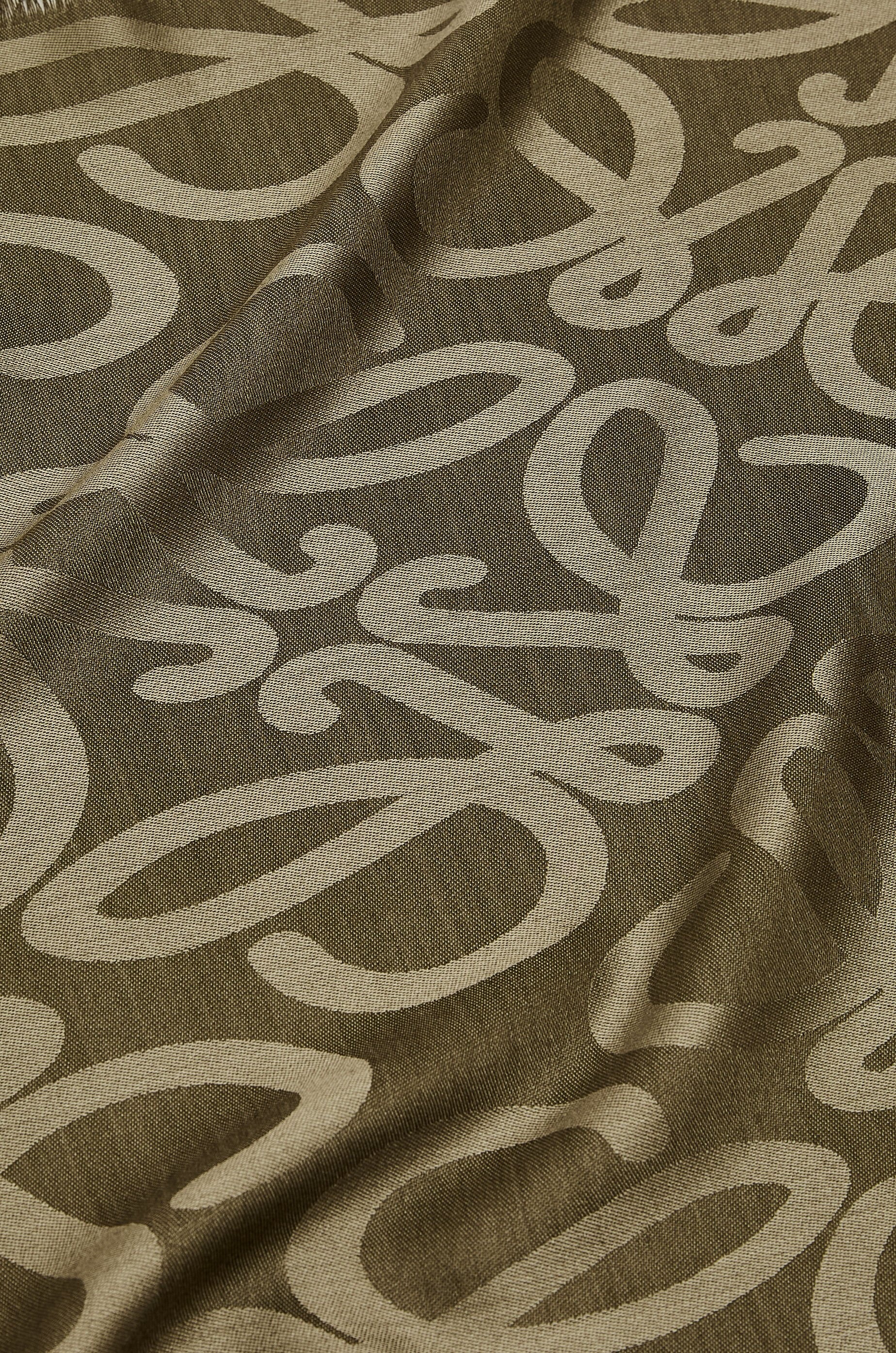 Stole in silk and wool - 3