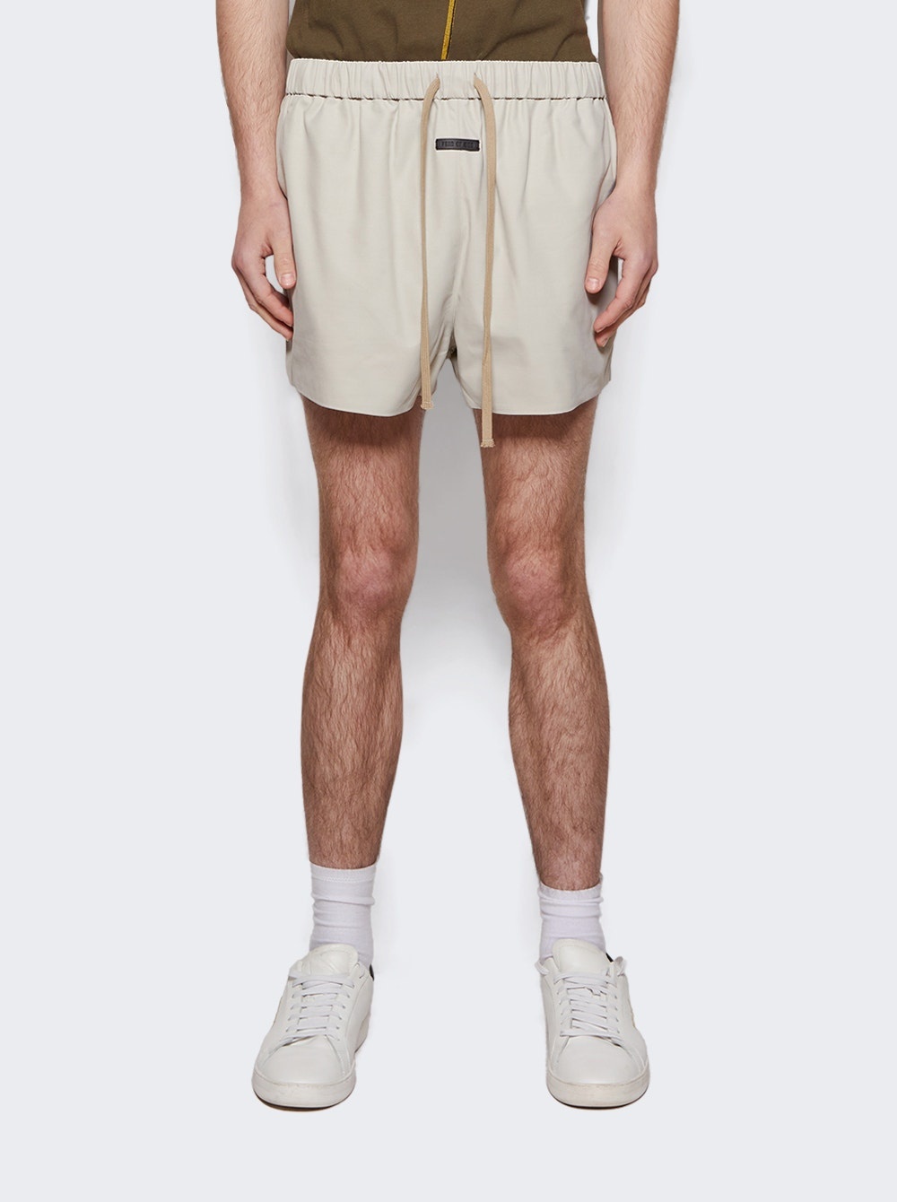 Eternal Wool Nylon Shorts Cement - 3