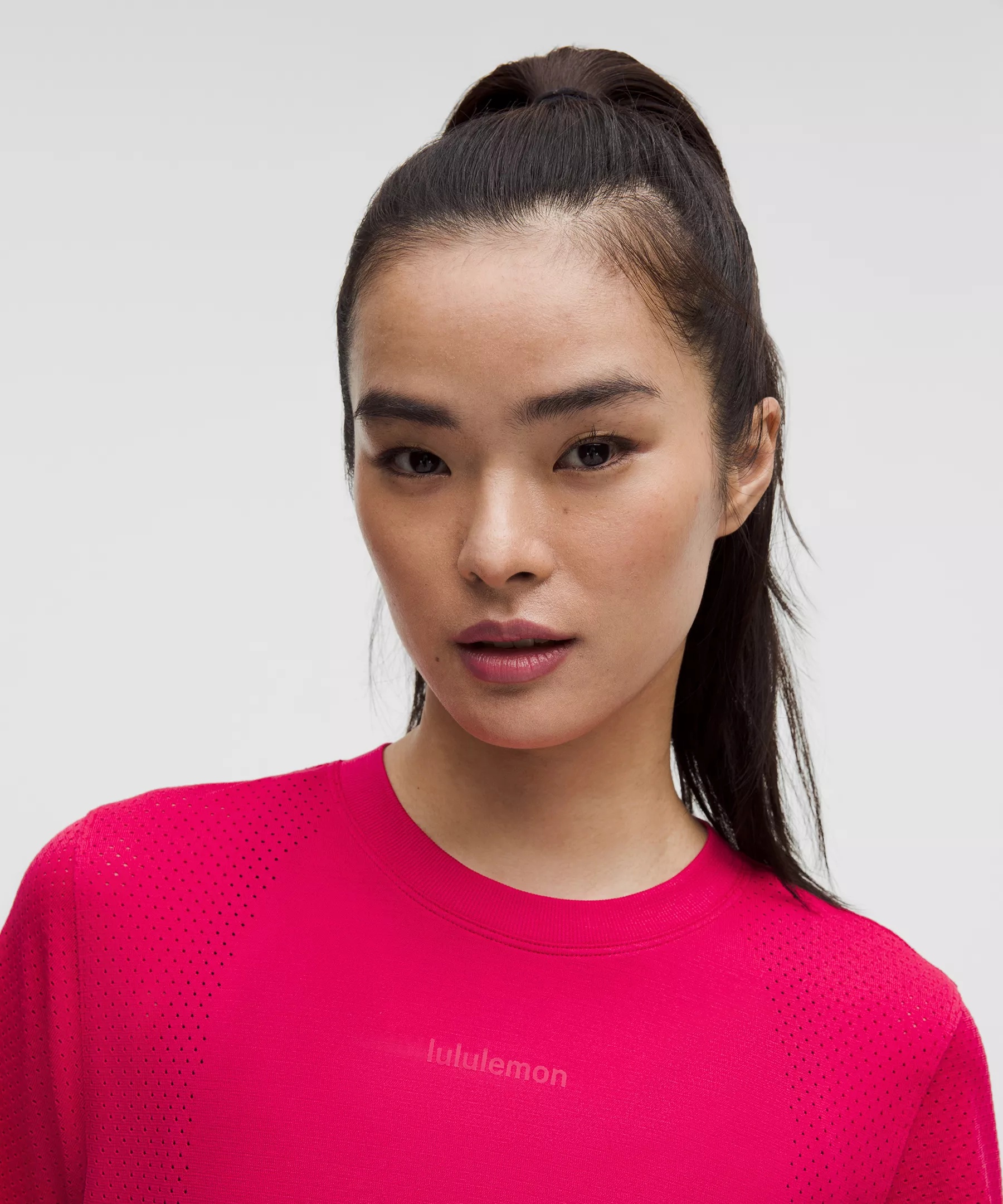 Swiftly High-Low Cropped Short-Sleeve Shirt - 4