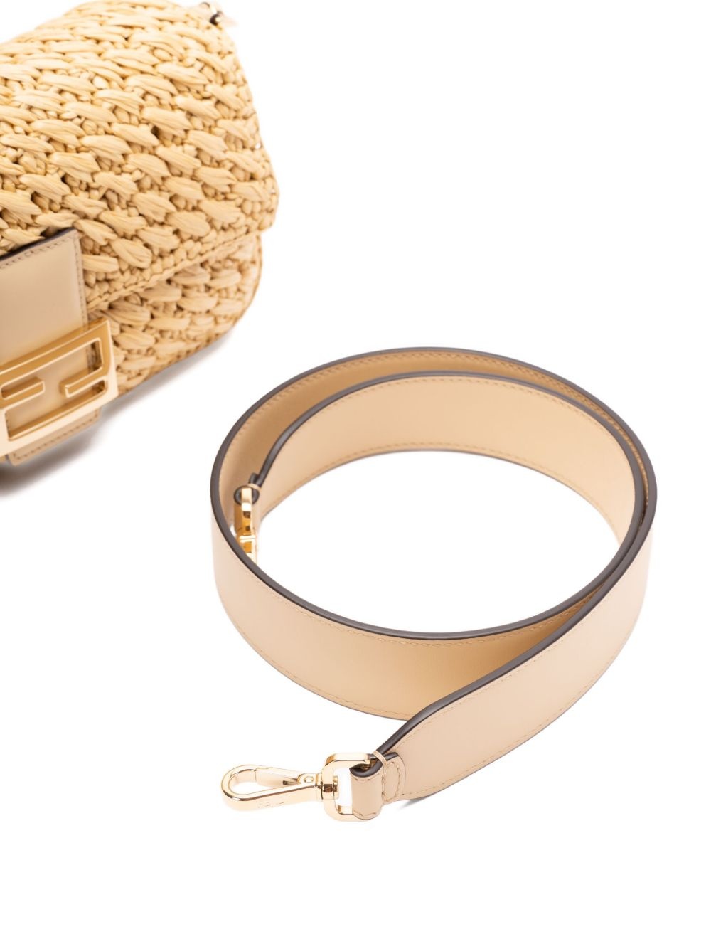 Baguette woven crossbody bag - 4