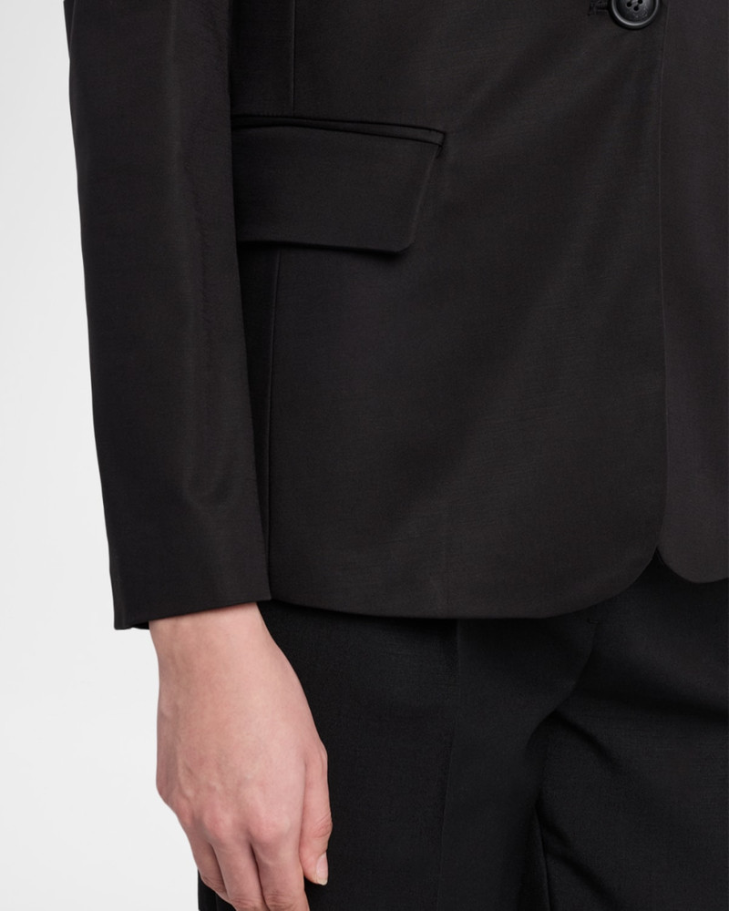 Cotton Couture Single-Button Blazer 5