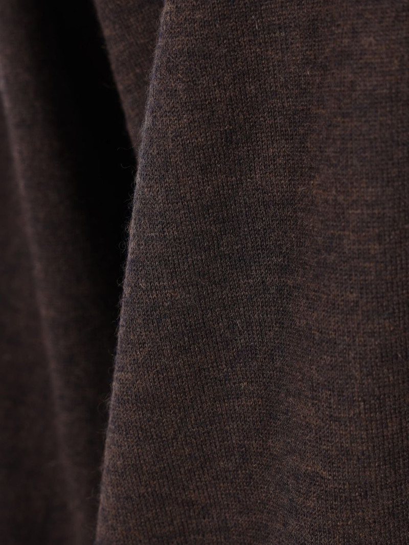 V-neck ribbed sweater 4