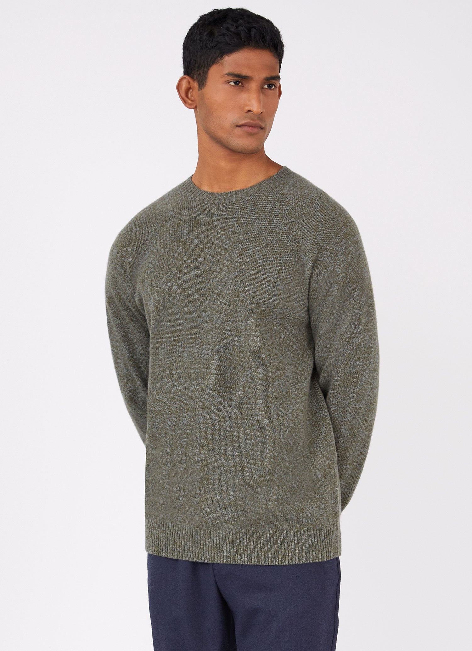 Lambswool Crew Neck Jumper - 2