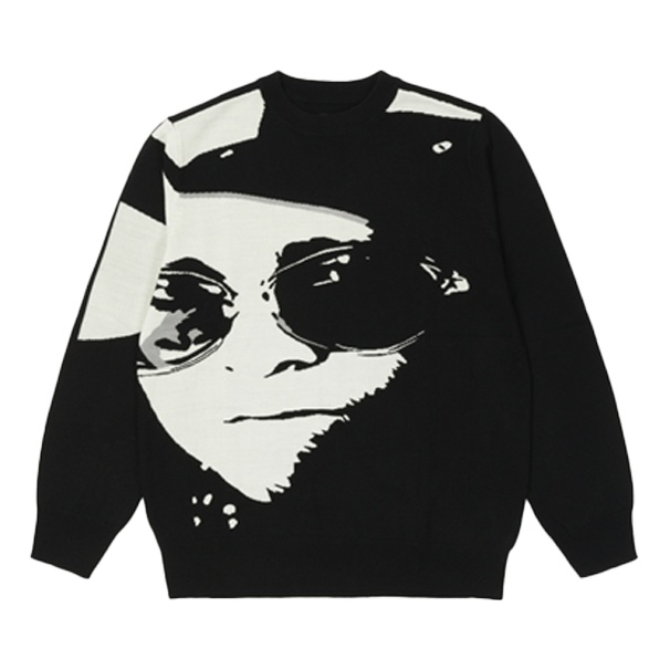 Palace Elton John Jumper Sweater 'Black' PLA-SS22-299 - 1
