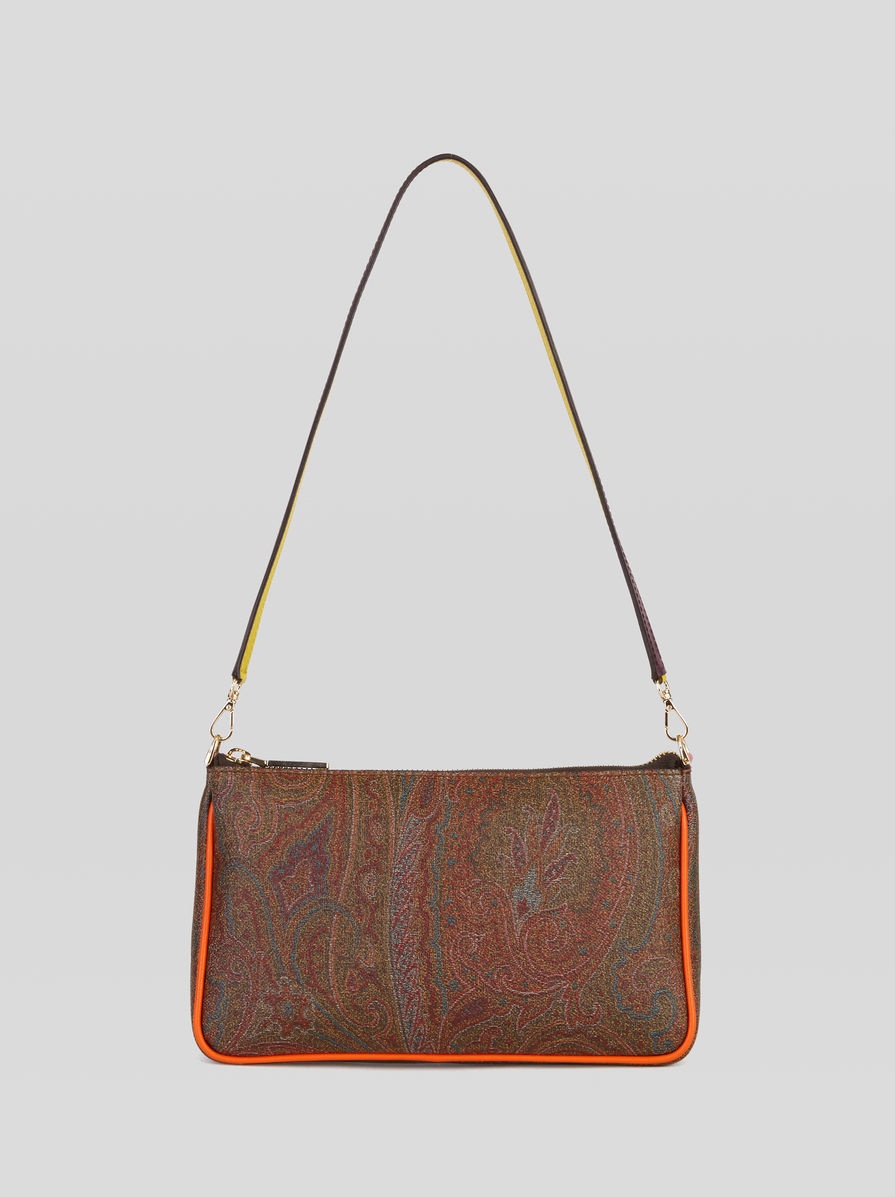 PAISLEY SHOULDER BAG WITH MULTI-COLOUR DETAILS - 1